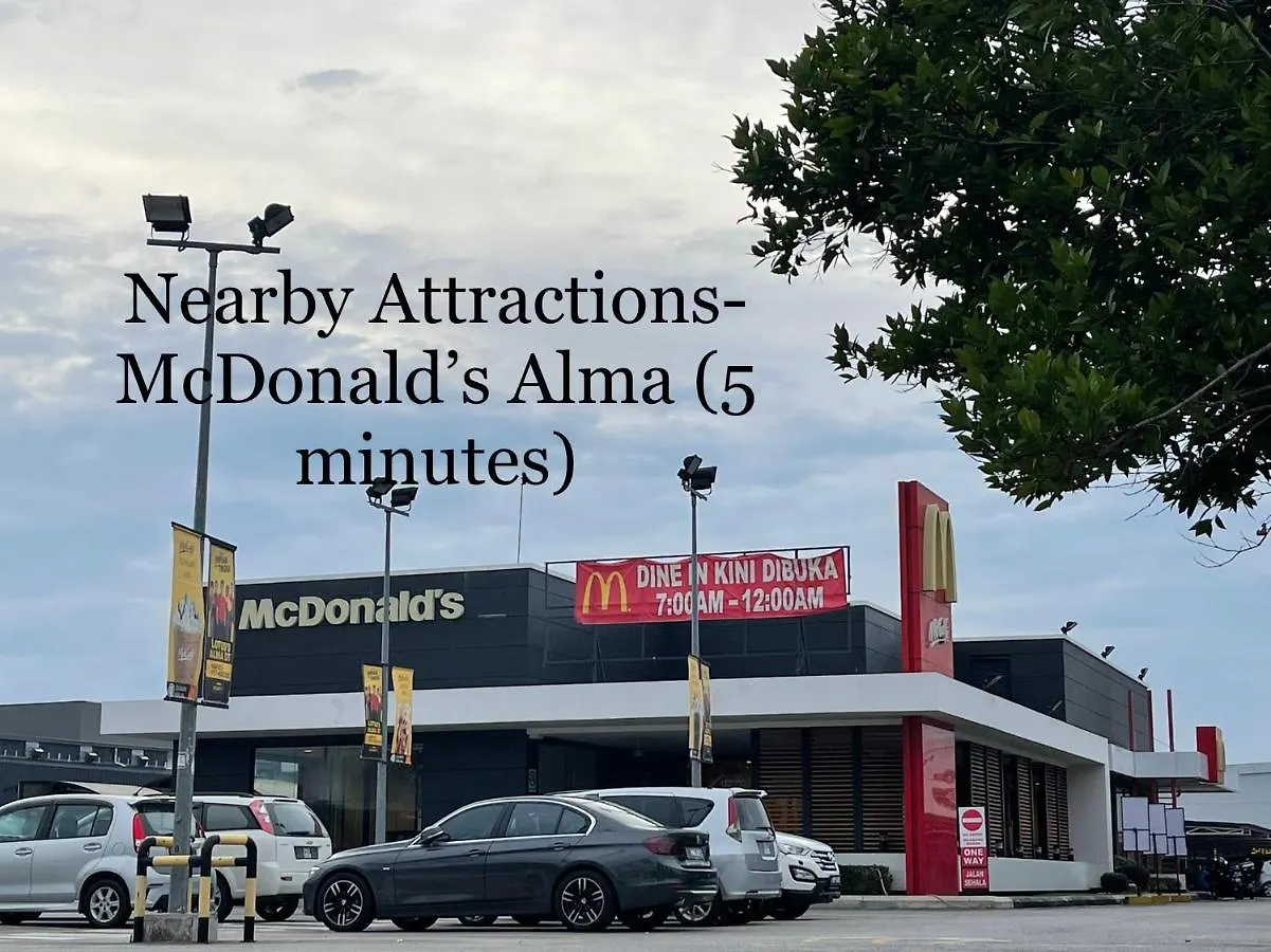 Cozy255#4Pax#Wifi#Nearaeonalma#5Kmtoiconcity Bukit Mertajam